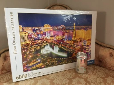 Clementoni Las Vegas High Quality Jigsaw Puzzle (6000 Pieces) - New - Image 1 of 4