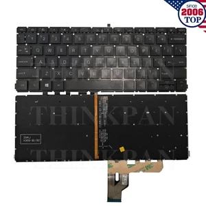 New US Keyboard Backlit for HP ProBook 430 G8 X360 435 G7 X360 435 G8 - Afbeelding 1 van 7