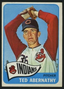 Topps Baseball Card 1965 #332 Ted Abernathy - Picture 1 of 3