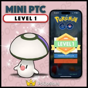 Pokémon PTC Go - Shiny Foongus - LVL1 Level 1 ✨Read Description✨ - Picture 1 of 1