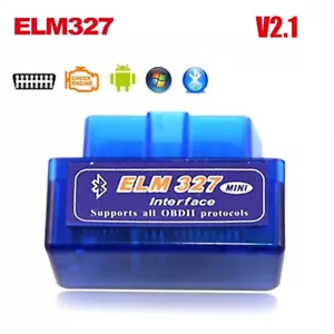 Super Mini ELM327 Bluetooth V2.1 Auto OBD2 Diagnosegerät Scanner Zum Android IOS - Bild 1 von 15