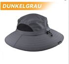 Mens Cap Unisex Wide Brim Sun Hat Bucket Hat Boonie Hunting Fishing Outdoor /