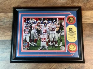 RARE NFL CHAMPIONSHIP LE 0473 / 5000 SUPER BOWL XLII CHAMPIONS GIANTS PATRIOTS - Bild 1 von 13