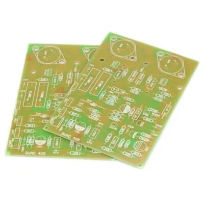 One Pair PCB Board for QUAD405 Clone MJ15024 100W+100W 8R AMP Amplifier Board - Image 1 of 4