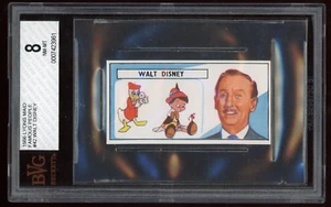 1966 Lyons Maid Walt Disney Famous People #42 BVG 8 - Picture 1 of 3