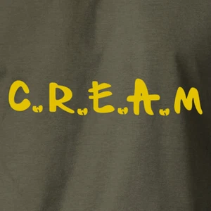 C.R.E.A.M. Camiseta Wu Tan Clan Hip Hop Rap Cash Rules Method Ghostface S-6XL - Imagen 1 de 11