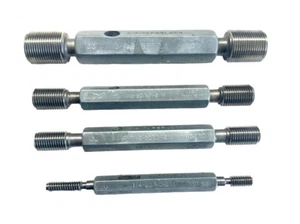 4 Pc Pratt & Whitney Mixed -20” Go No Go Plug Gages (SIZES IN DESCRIPTION) - Picture 1 of 2