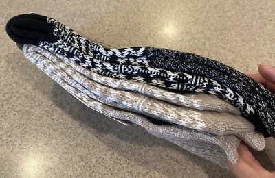 Calcetines All in Motion para mujer de peso pesado paquete 2-negro/marrón talla 6-12 ¡¡Nuevos!!! Foto 1 de 4