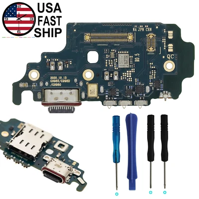 USB Charging Port Board SIM Reader Connector For Samsung Galaxy S21 Ultra G998U - Image 1 of 4