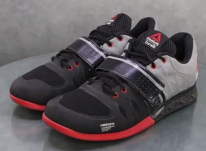 Scarpe da sollevamento pesi Reebok Crossfit CF71 Lifter 2.0 da uomo taglia 8,5 nero grigio - Foto 1 di 12