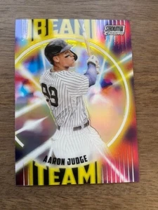 2022 Topps Stadium Club Chrome New Release - Beam Team Aaron Judge insert NYY - Picture 1 of 1