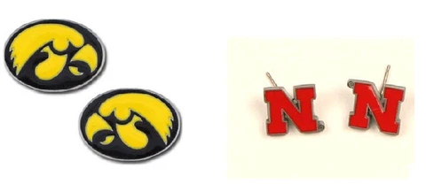 NCAA Stud Post Earrings Various Teams Pick Your Team NEW Cover