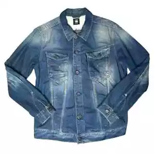 G-Star RAW Arc 3D Jeansjacke XXXL | Neu mit Etikett Medium Aged T.P. Forest Denim GS01 - Bild 1 von 7