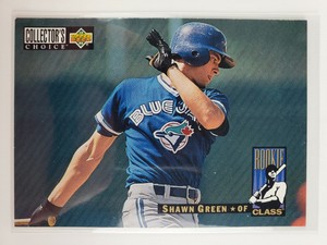 1994 Upper Deck Collector's Choice Shawn Green Rookie Class Toronto Blue Jays #9