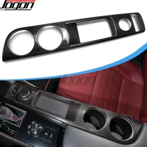 Panel portavasos consola carbono real embellecedor para Lexus IS250t 300 350 F SPORT 2014+ - Imagen 1 de 12