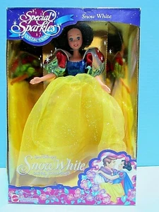 VTG 1994 BARBIE SPECIAL SPARKLES COLLECTION - DISNEY'S SNOW WHITE MATTEL NIB - Picture 1 of 6