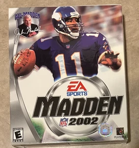 Madden NFL Football 2002 in Big Retail Box Game NEW Factory Sealed PC - Picture 1 of 1