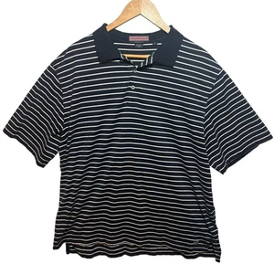 Polo uomo Vineyard Vines blu bianca a righe manica corta taglia L large - Foto 1 di 6