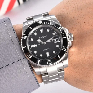 DEBERT 40mm Saphirglas SUB steriles Zifferblatt Miyota 8215 Automatik Herrenuhr - Bild 1 von 10