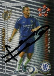 FRANK LAMPARD SIGNED CHELSEA 2005/2006 5* SHOOT OUT TRADING CARD+COA - Picture 1 of 1