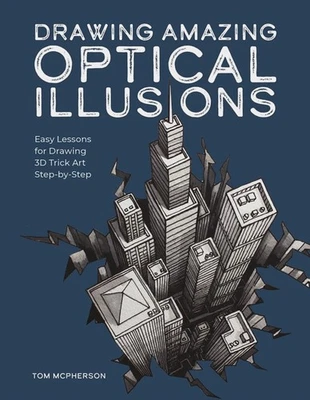 Drawing Amazing Optical Illusions by Tom McPherson (Paperback Book) - Image 1 of 2