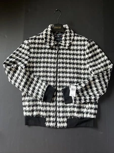 Paisley & Gray Men's Dorian Houndstooth Slim Fit Jacket Size Large 4 Available - Picture 1 of 11