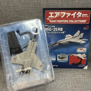 Air Fighters Collection #21 MiG-25RB "Foxbat-B" Aircraft Diecast 1:100 Model - Picture 1 of 8