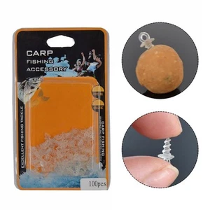 100 pi??ces robuste 100 pi??ces accessoire de plate-forme de cheveux de carpe bo - Photo 1/10