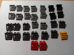 LEGO BULK LOT 30 MODIFIED PLATE 1 1/2 X 2X2 LADDER MIXED COLORS #4175 - Picture 1 of 2