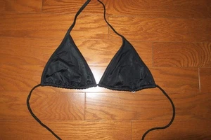 M Victoria's Secret ❤️ Swim suit TRIANGLE BIKINI TOP ❤️ SLIDER HALTER NO WIRE - Picture 1 of 3
