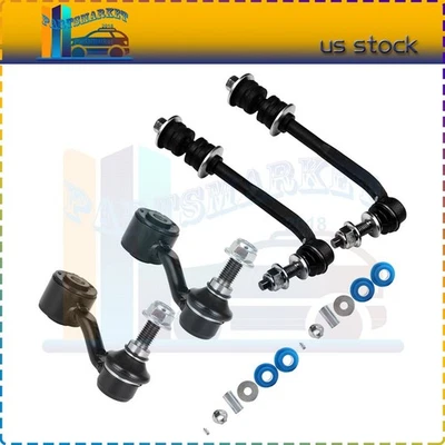 Fit For 2007-2009 Chrysler Aspen Set Of 4 Front Rear Stabilizer Bar End Link - Image 1 of 4