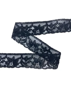 Passamaneria Merletto Pizzo Ricamo Valencienne Fiore Alto 2,3 Cm 708 - Imagen 1 de 6