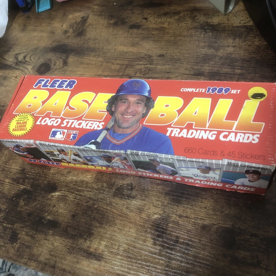 1989 Fleer Baseball New Complete Set 660 cards + 45 stickers - Image 1 of 4