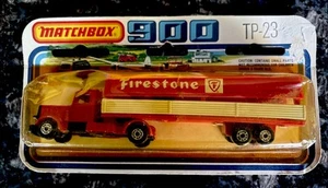 Vintage Matchbox Lesney 900 TP-23 Firestone Semi-Tractor Trailer NIP - Picture 1 of 3