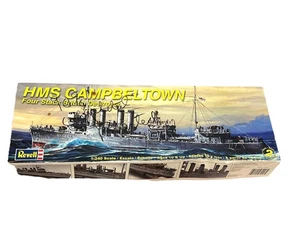 2010 REVELL Model HMS CAMPBELTOWN Four Stack British Destroyer Kit #85-3016 - Picture 1 of 2