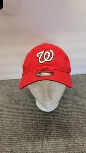 Cappello New Era 920 Berretto Washington Nationals Core Classico Regolabile Rosso Uomo Donna - Foto 1 di 5