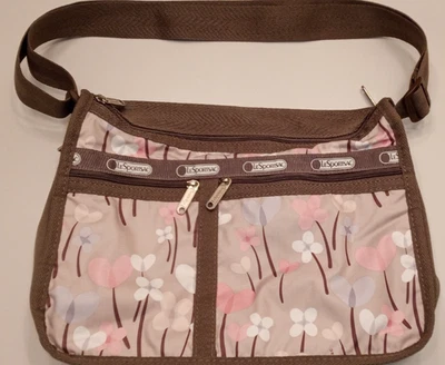 Bolso de hombro expandible diario LeSportSac Deluxe usado en excelente estado Foto 1 de 4