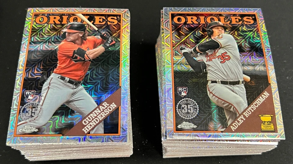 2023 Topps Update 1988 Topps Baseball SILVER PACK CHROME YOU PICK FROM LIST - Image 1 of 1