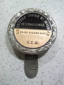 SPILLA DA BAVERO CONCORSO IPPICO INTERNAZIONALE MILANO 1947 S.E.M. (7) - Bild 1 von 1