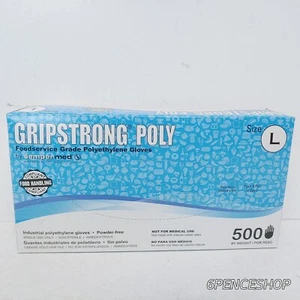 SemperMed GSPE504 500 Stück Foodservice Grade Polyethylen Handschuhe Gr. L Puderfrei - Bild 1 von 6
