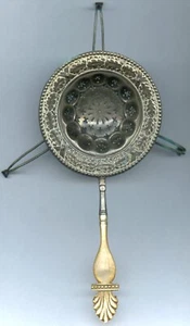 VERSILBERTES TEESIEB UM 1900 - Photo 1 sur 4