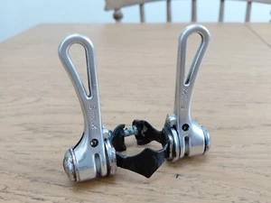 Simplex Twin Gear Levers, For Down Tube Fitting, Painted Band, Classic Bicycle - Picture 1 of 2