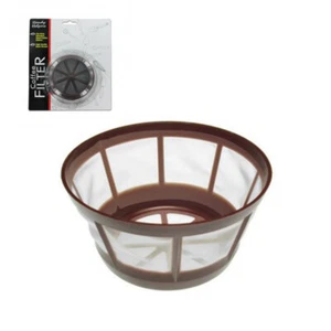 Universal Permanent Coffee Filter Nylon Mesh Reusable Cone 8 12 Cup New - Picture 1 of 1