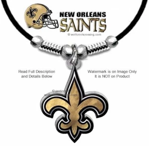 NEW ORLEANS SAINTS NECKLACE FOOTBALL SPORTS NFL JEWELRY HOT! FREE SHIP  #BL' - Picture 1 of 8