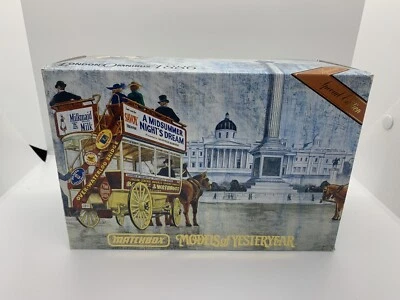 Matchbox Models Of Yesterday London Omnibus 1886 Horse Drawn Carriage !! - Image 1 of 4