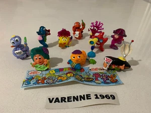 KINDER AQUALAND SERIE COMPLETA + CARTINA GERMANIA - Foto 1 di 1