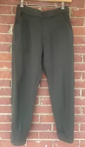 32 Grad Wärme Hose Herren Gr. M Army Grün Pull-On Bündchen Saum Stretch Athleisure - Bild 1 von 10