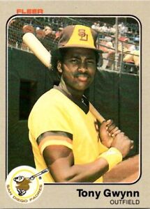 1983  Fleer Tony Gwynn  RC 360 San Diego Padres (C)