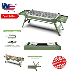 Lightweight Charcoal Foldable Grill - Perfect for Tailgating & Outdoor Cooking - Picture 1 of 9
