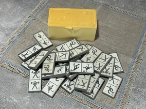 Vintage sport Domino, Original packaging, Board game, Logic game, domino travel - Picture 1 of 10